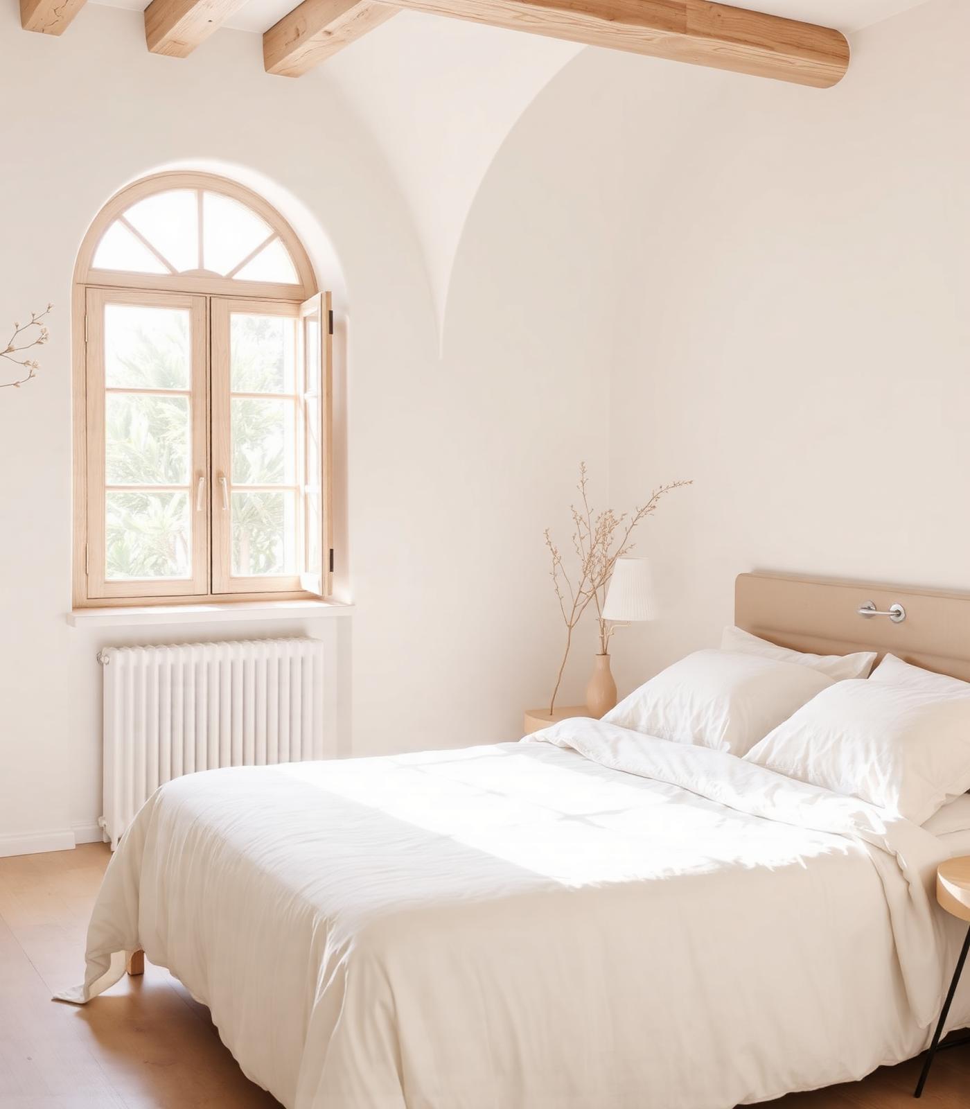 Chambre andalouse baignée de lumière